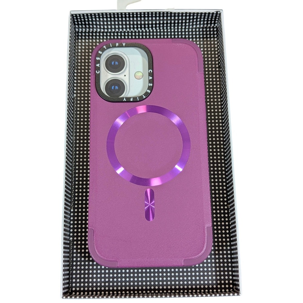 Aa8U CASETiFY Force Case w/ Magsafe for iPhone 16‎ In Mulberry